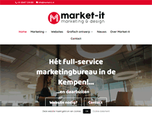 Tablet Screenshot of market-it.nl